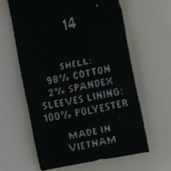 Lane Bryant White Blazer Size 14. #5 - Picture 7 of 7